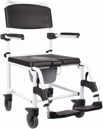 Toiletchair on wheels Toiletchair on wheels