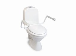 Hi-Loo Fixed height increase for toilets - with armrests