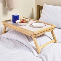 Adjust able bed tray