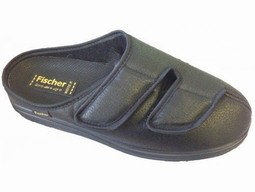 Home shoes with 2 velcro straps