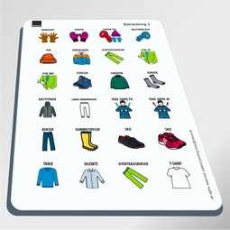 Pictogram sheets