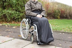Wheelchair leg wrap