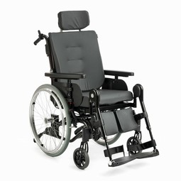 Etac Prio Hospital tilt- and recline multifunctional wheelchair  - example from the product group manual comfort push wheelchairs with tilt-in-space