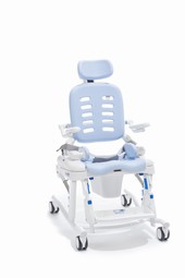 HTS Rifton  - example from the product group commode shower chairs with wheels and tilt, no electrical functions