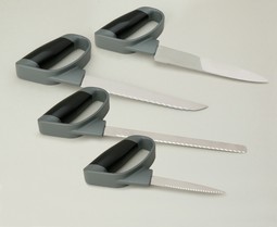 Comfort grip preparation knife