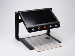 Clover Book XL  - example from the product group handheld video magnifiers with an integrated monitor (cctv)
