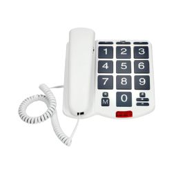 Landline phone with big numbers