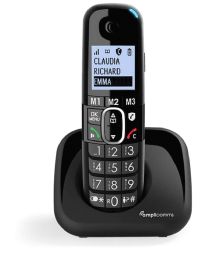 Wireless amplifire phone - example from the product group standard network telephones with portable receiver Wireless amplifire phone - example from the product group standard network telephones with portable receiver