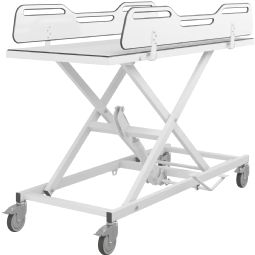 MCT 5 mobilt skifteleje, manuelt højderegulérbart MCT 5 mobilt skifteleje, manuelt højderegulérbart