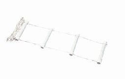 Bed ladder with nylon rope