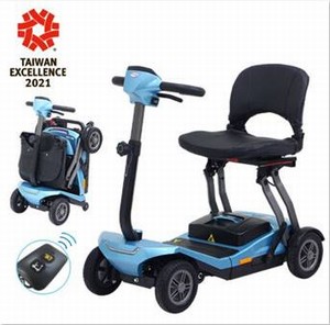 Illustration til Sammeklabbelig el-scooter