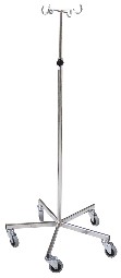 Dropstativ m/hjul og 4 kroge