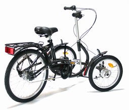 VIK Børnecykel, 3/7 gear, m/uden fodbremse eller fast nav