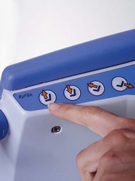 Reflex toiletstol