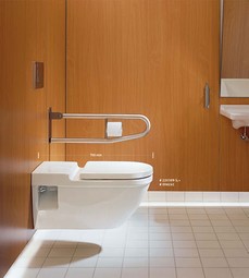 Starck 3 - Vægmonteret toilet