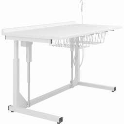 Puslebord, højderegulerbart (fritstående)