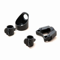 Stokkeholder for Rollator - eksempel fra produktgruppen stokkeholdere som monteres på rollatorer Stokkeholder for Rollator - eksempel fra produktgruppen stokkeholdere som monteres på rollatorer