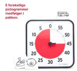 Time Timer Mellem med magnet (19x19 cm)