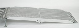 Sammenklappelig rampe 90 cm bred - eksempel fra produktgruppen køreplader Sammenklappelig rampe 90 cm bred - eksempel fra produktgruppen køreplader