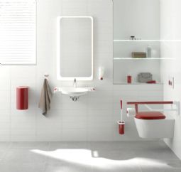 HEWI Toiletpapirholder til armstøtte