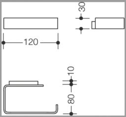 HEWI Toiletpapirholder
