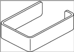 HEWI Toiletpapirholder