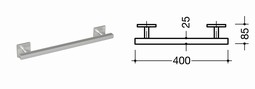 HEWI Støttegreb - 400mm (950.36.610XA) - eksempel fra produktgruppen støttegreb, fastmonterede, lige HEWI Støttegreb - 400mm (950.36.610XA) - eksempel fra produktgruppen støttegreb, fastmonterede, lige