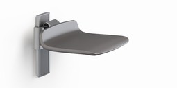 PLUS Brusesæde 450, manuelt 220 mm højderegulerbare PLUS Brusesæde 450, manuelt 220 mm højderegulerbare