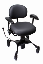 VELA Tango 100E Arbejdsstol med el-hejs ERSTATTET AF TANGO 700E