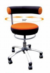 Sanus Sundhedsstol: Ergonomisk stol til vuggestue-/børnehavepersonale - klik for at se billedet i fuld størrelse - åbner i nyt vindue Sanus Sundhedsstol: Ergonomisk stol til vuggestue-/børnehavepersonale