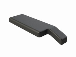 Armlæn 332 mm Bøjet - Højre Side Armlæn 332 mm Bøjet - Højre Side