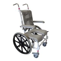 Bade/toiletstol M2 mini m. 20 drivhjul Bade/toiletstol M2 mini m. 20 drivhjul