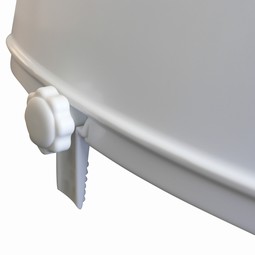 Toiletforhøjer med låg