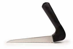 Grøntsagskniv med ergonomisk skaft, blad af rustfrit stål Grøntsagskniv med ergonomisk skaft, blad af rustfrit stål