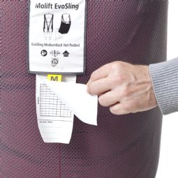 Molift EvoSling Hygiejne polstret, toiletsejl
