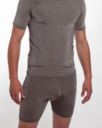 Padycare sølvtekstil, shorts til mænd