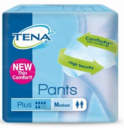 Tena Pants Plus - fås i fire størrelser (Small til XL) Tena Pants Plus - fås i fire størrelser (Small til XL)