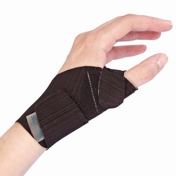 Tommelbandage - eksempel fra produktgruppen tommelortoser Tommelbandage - eksempel fra produktgruppen tommelortoser