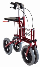Carl Oscar rollator med lufthjul