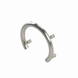 Funktionelt halvrundt designgreb Funktionelt halvrundt designgreb