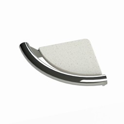 Funktionel designgreb hjørnehylde