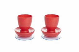 Æggebæger med sugekop