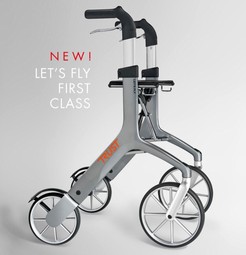 Udendørs Rollator - Lets Fly Letvægtsrollator fra TrustCare