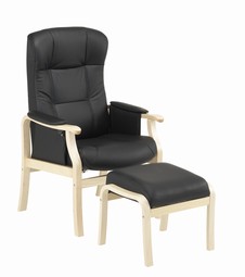 Otiumstol/hvilestol model Sorø medium - klik for at se billedet i fuld størrelse - åbner i nyt vindue Otiumstol/hvilestol model Sorø medium