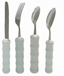 Bestik med ekstra lav vægt - serie med gaffel, kniv, ske og teske - eksempel fra produktgruppen bestik Bestik med ekstra lav vægt - serie med gaffel, kniv, ske og teske - eksempel fra produktgruppen bestik