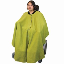Kappe til kørestolsbrugere, uld/fleece Kappe til kørestolsbrugere, uld/fleece