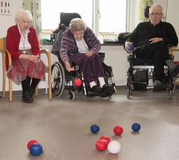Boccia New Standard sæt med dommerbat