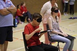 Boccia Grid til Blinde Boccia - klik for at se billedet i fuld størrelse - åbner i nyt vindue Boccia Grid til Blinde Boccia