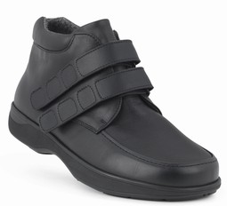 Bred herrestøvle med velcrolukning Bred herrestøvle med velcrolukning