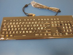 XLPrint PC ASTRA - Hvid på Sort XLPrint PC ASTRA - Hvid på Sort